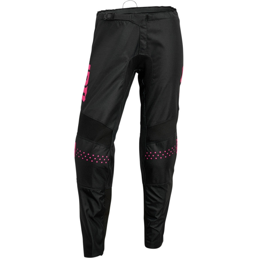 Pants S23 Thor Mx Sector Women Minimal Black/Pink 3/4