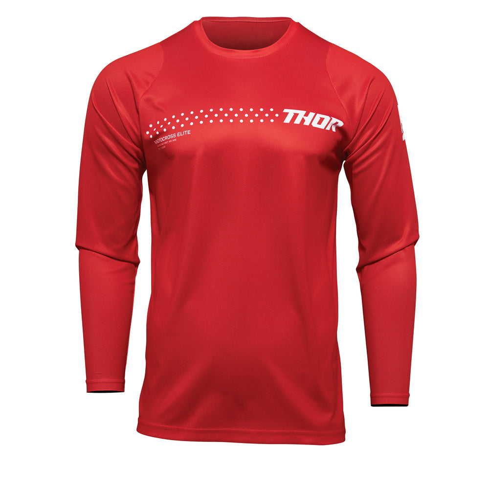 Jersey S23 Thor Mx Sector Youth Minimal Red Medium