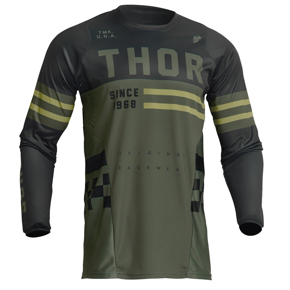 Jersey S23 Thor Mx Pulse Youth Combat Army Small