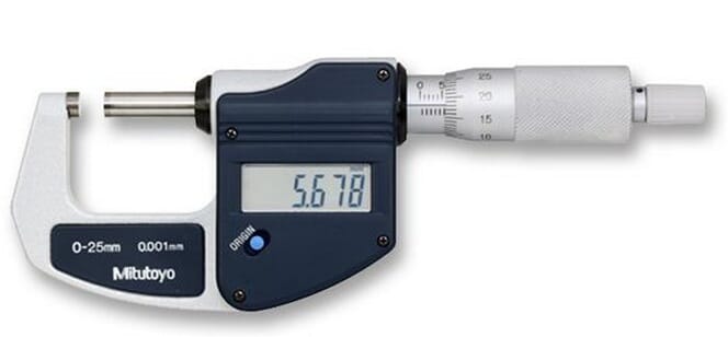 Mitutoyo Digimatic Micrometer 0-25Mm Basic Model