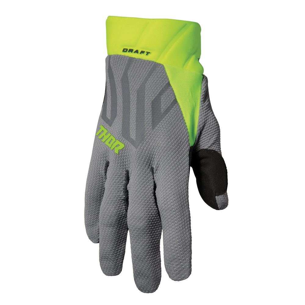 Glove S23 Thor Mx Draft Grey/Acid Xs ##