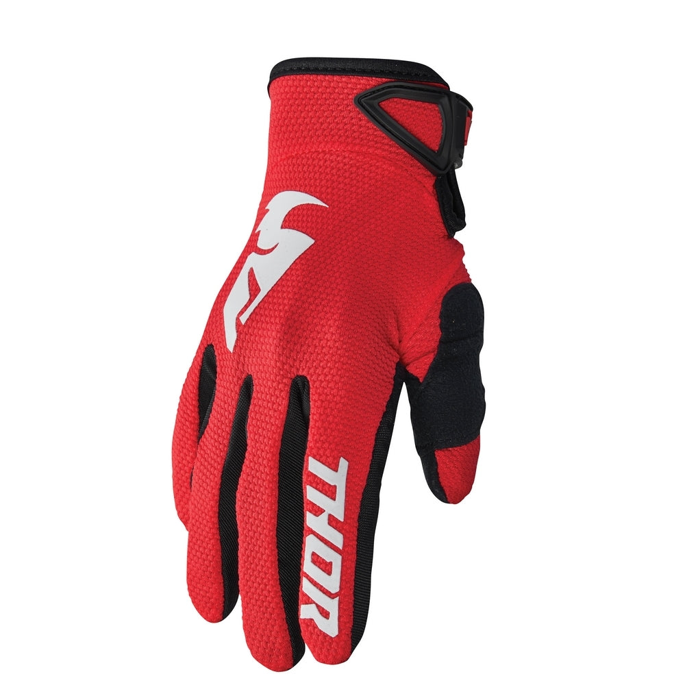 Glove S23 Thor Mx Sector Red/White Large