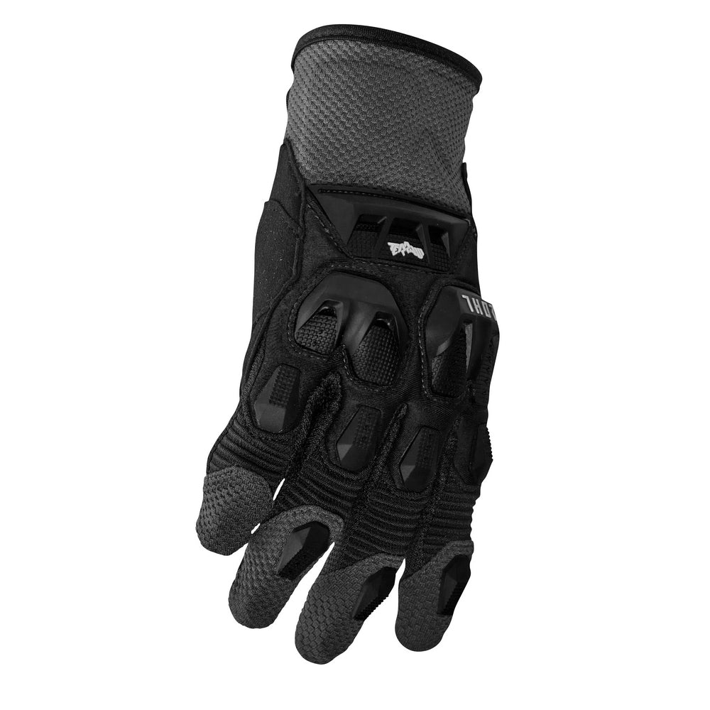 Glove S23 Thor Mx Terrain Black Charcoal Small