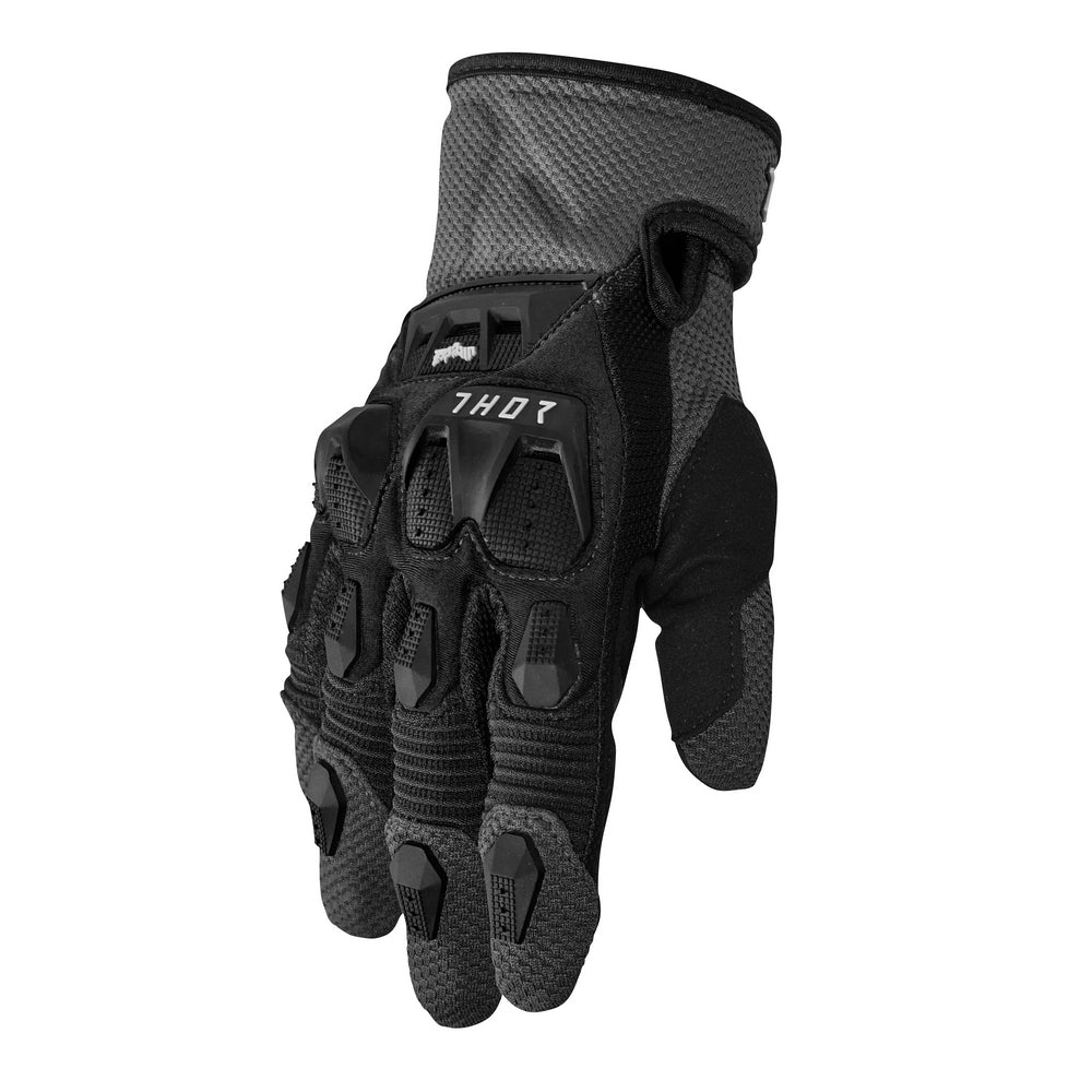 Glove S23 Thor Mx Terrain Black Charcoal Small