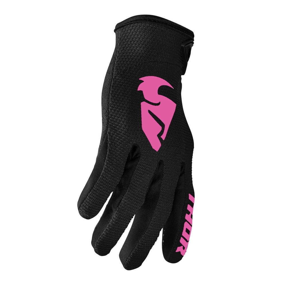 Glove S23 Thor Mx Sector Women Black/Pink Small