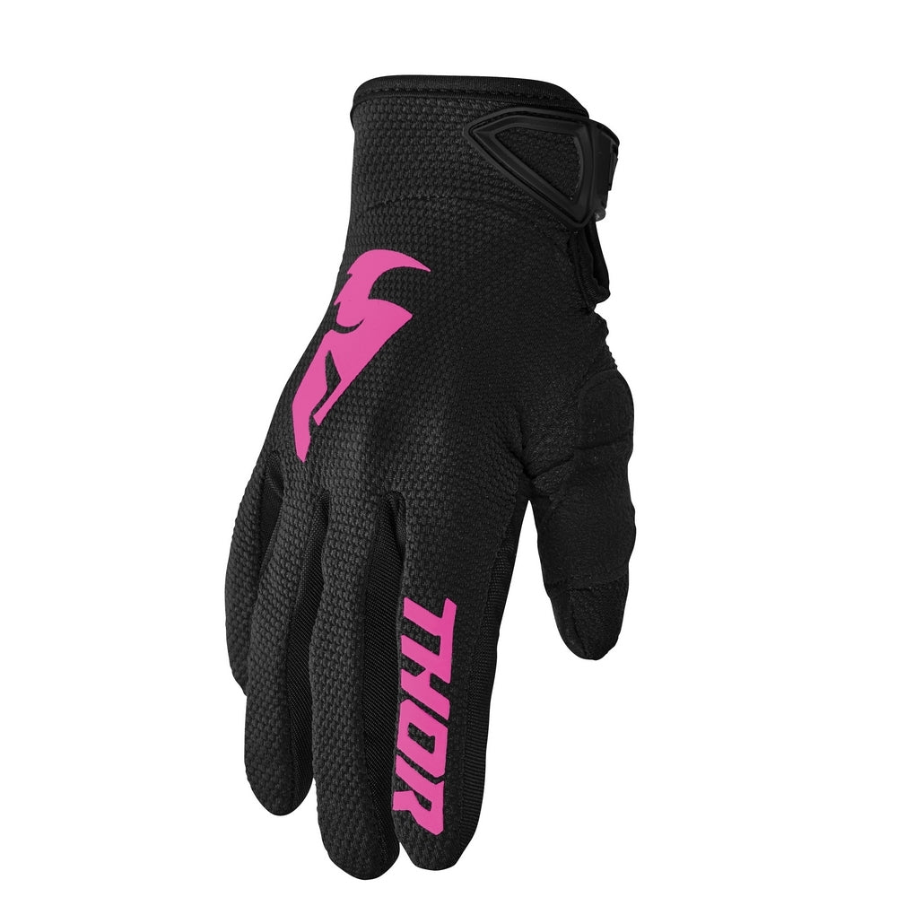 Glove S23 Thor Mx Sector Women Black/Pink Small