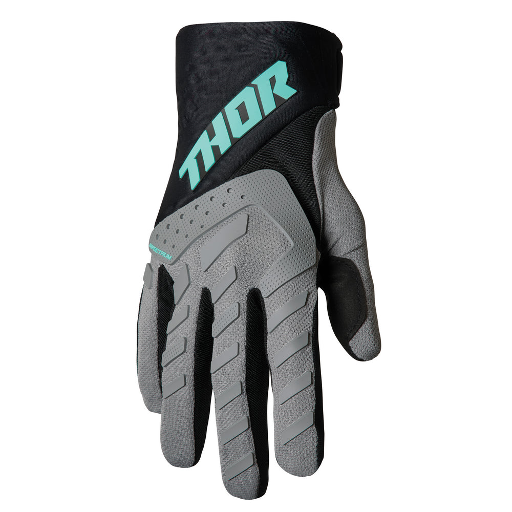 Glove S23 Thor Mx Spectrum Youth Grey/Black/Mint 2Xs ##