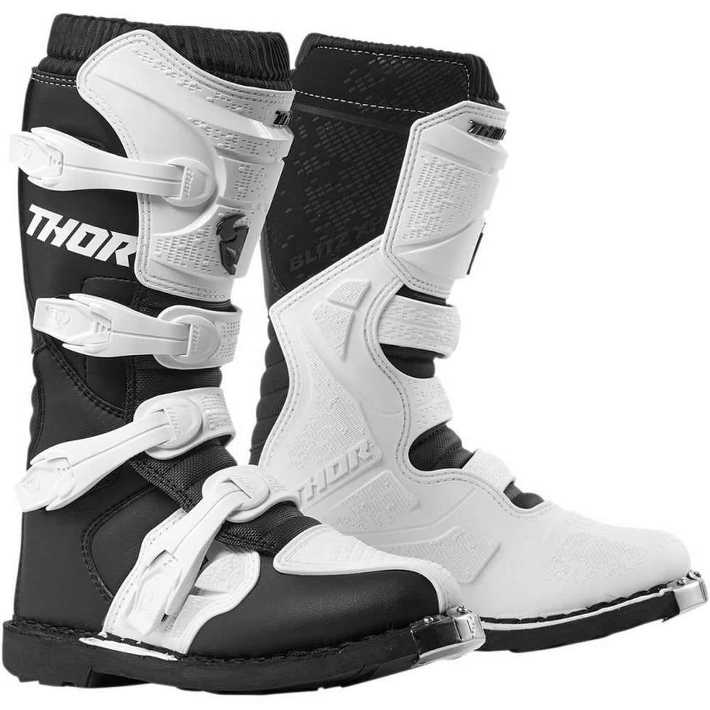 Motorcross Boots Thor Mx Blitz Xp Womens Black White Size 5