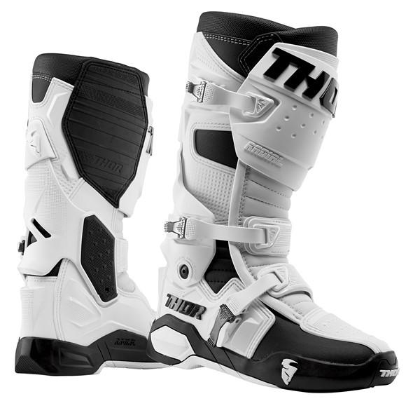 Motorcross Boots Thor Mx Radial Mens White Size 10 ##