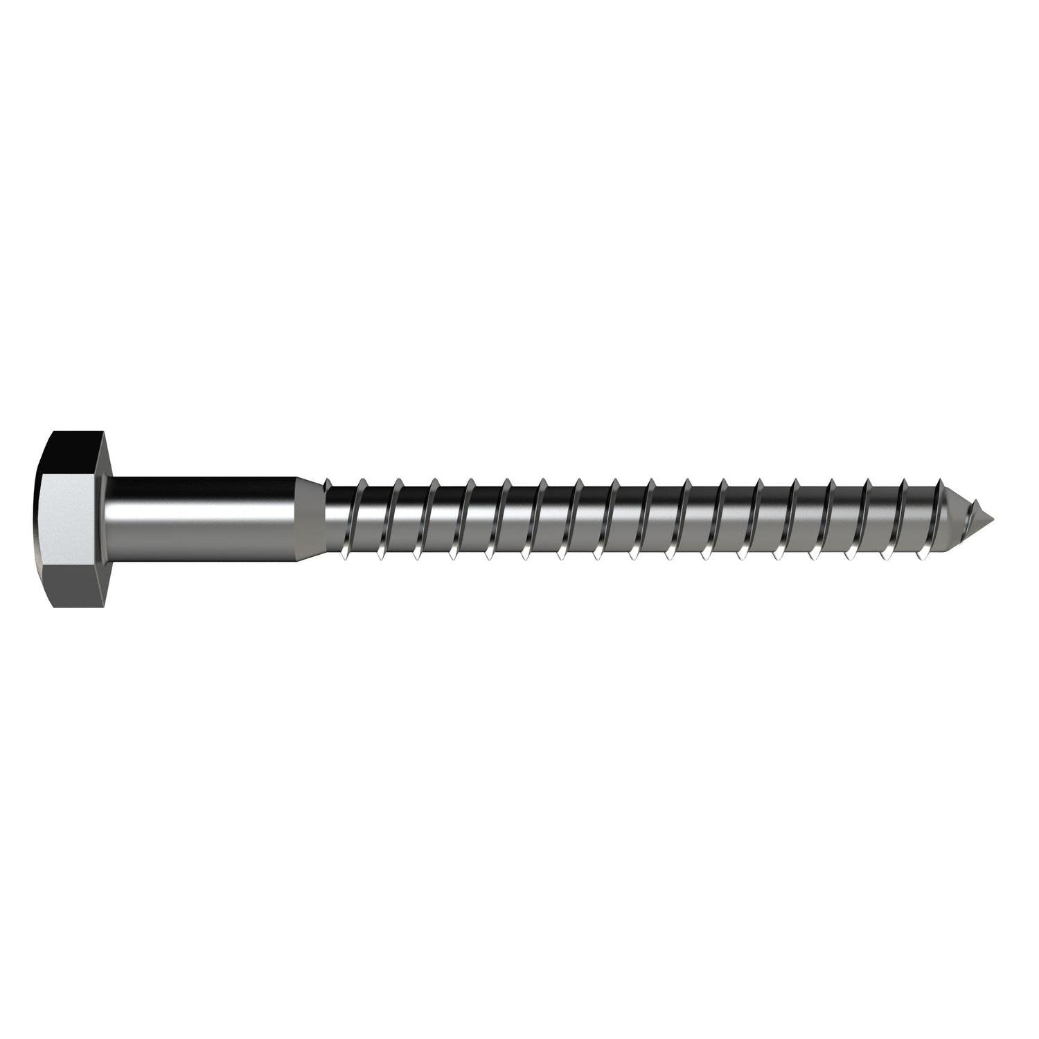Bremick Coach Screws M12 X 180Mm Stainless Steel 316 (50 Pack)