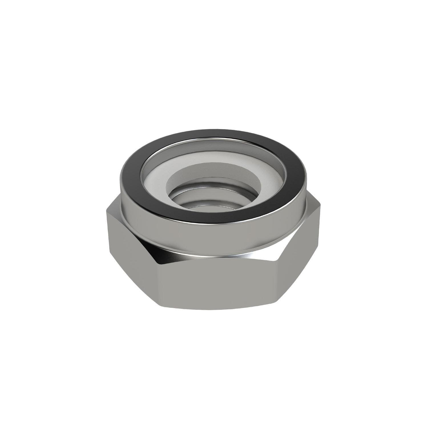 Bremick Nyloc Nuts M10 Zinc Plated