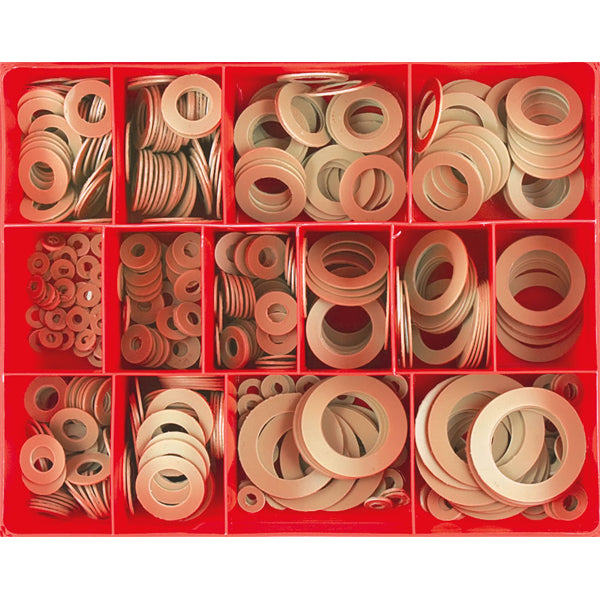 Champion 490Pc Polypropylene Washer Assortment- 1/32In Thick