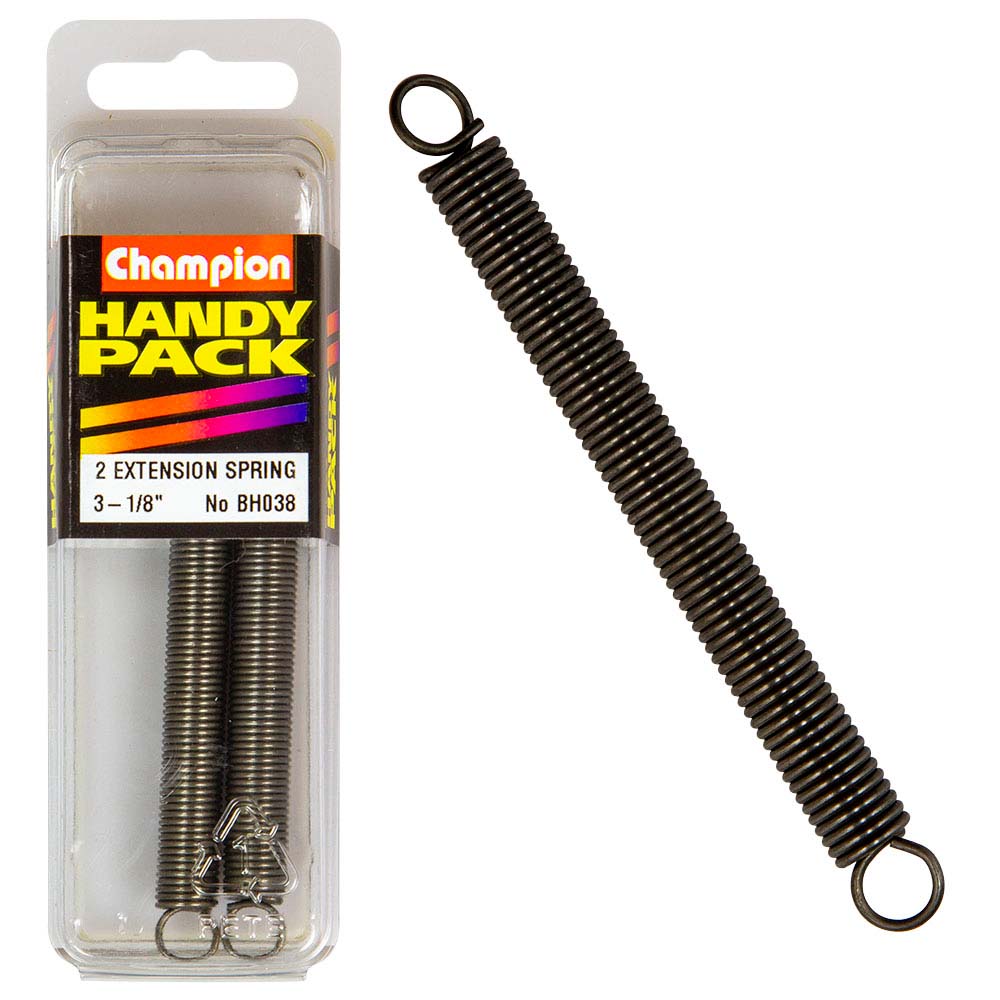 Champion 3-1/8 X 11/32In X 20G Extension Springs