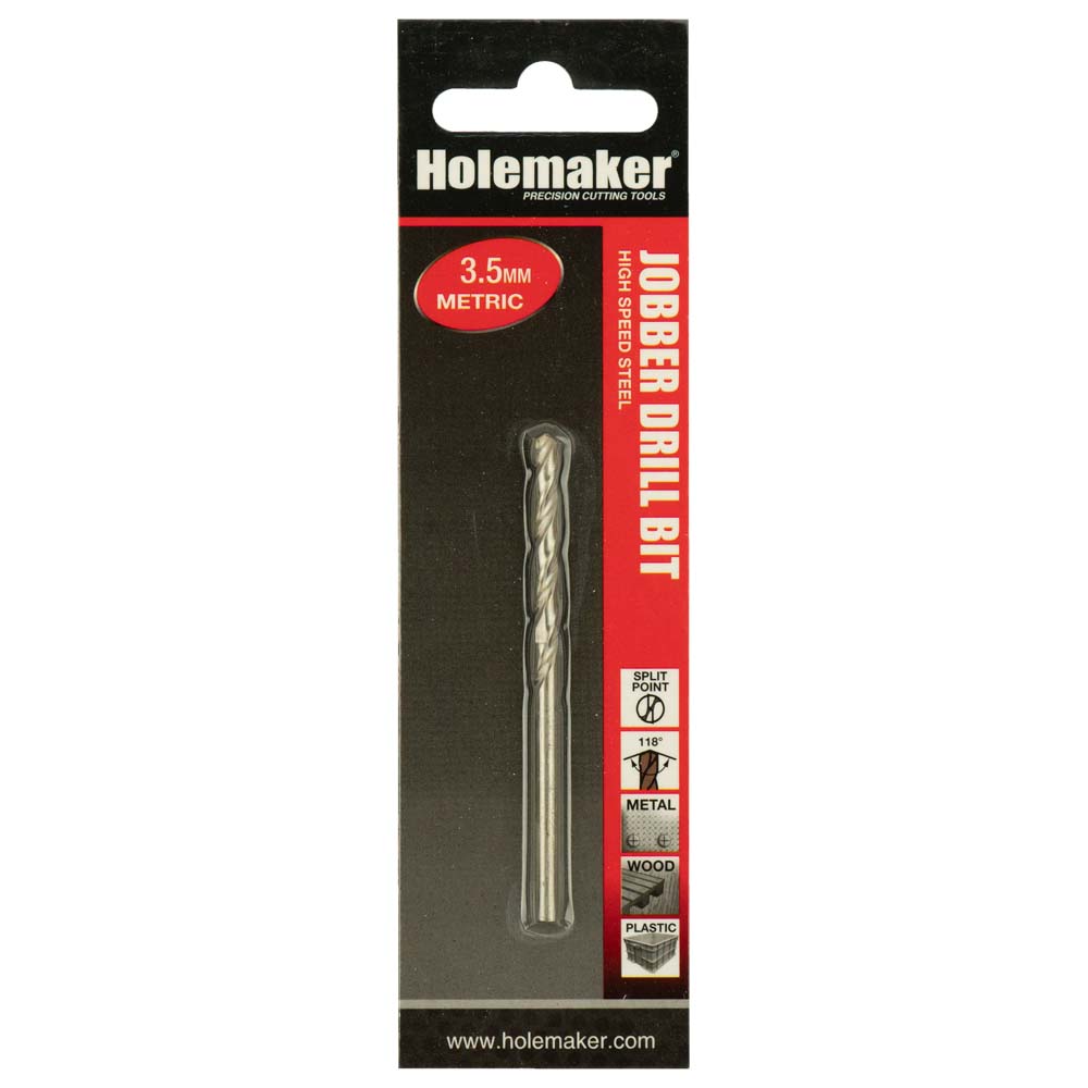 Holemaker Jobber Drill 3.5Mm - 1Pc (Carded)