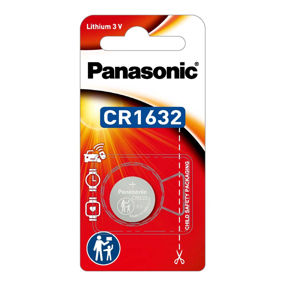 Panasonic 3V Lithium Coin Cell Battery (16Mm X 3.2Mm) - 1Pk
