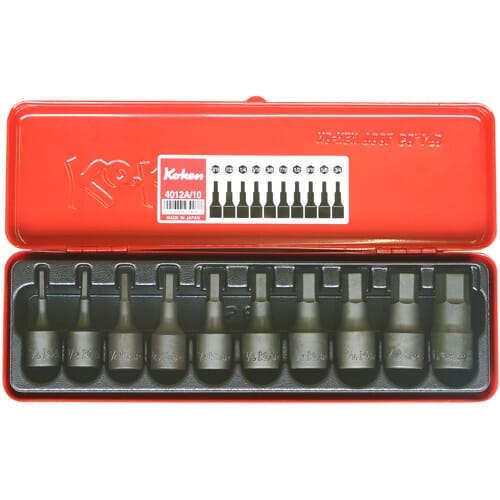 Koken 4012M Inhex Bit Socket Set Case Only