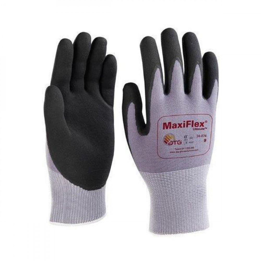 Maxiflex Glove Palm  Coated Xxl Size 11 Nimf5
