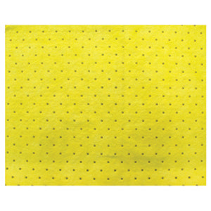 Isl Aorbent Mat - 500 X 400 X 4Mm - Chemical (Yellow) - 10Pk