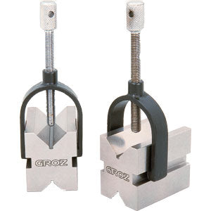 Groz Vee Block And Clamp 40X32X32Mm (Pair)