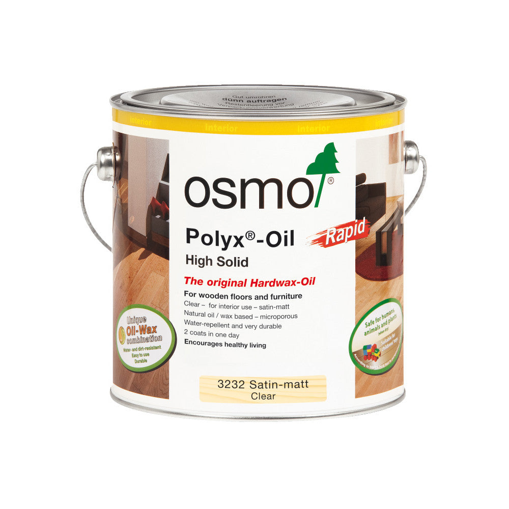 Osmo Polyx-Oil - 3232 Satin (Rapid), 2.5L