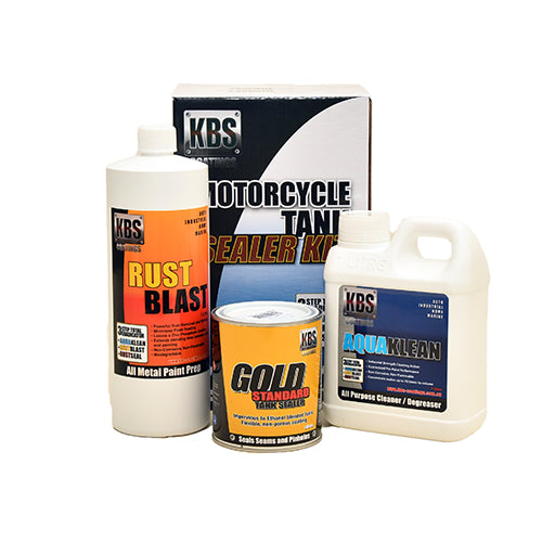 Kbs Fuel Tank Sealer Kit Large Motorcycle Up To 45L Tank