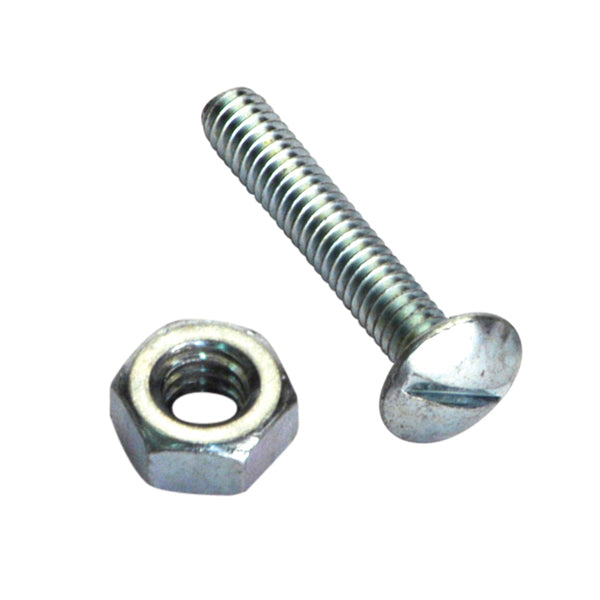 Champion 1/4In X 1-1/2In Unc Roofing Set Screw & Nut-50Pk