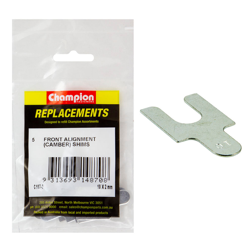 Champion Front Alignment Shim 10Mm X 2Mm Type 1 -5Pk