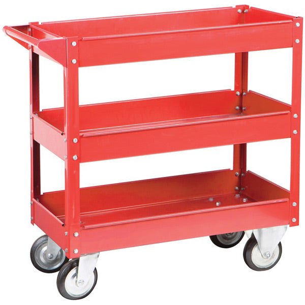 Proequip 3-Shelf Steel Service Trolley