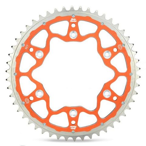 Sprocket Moto Master Dual Ring Ktm 125Sx-400Sx 250Sxf-525Sxf 125Xcw-505Xcw 250Xcfw-530Xcfw Orange