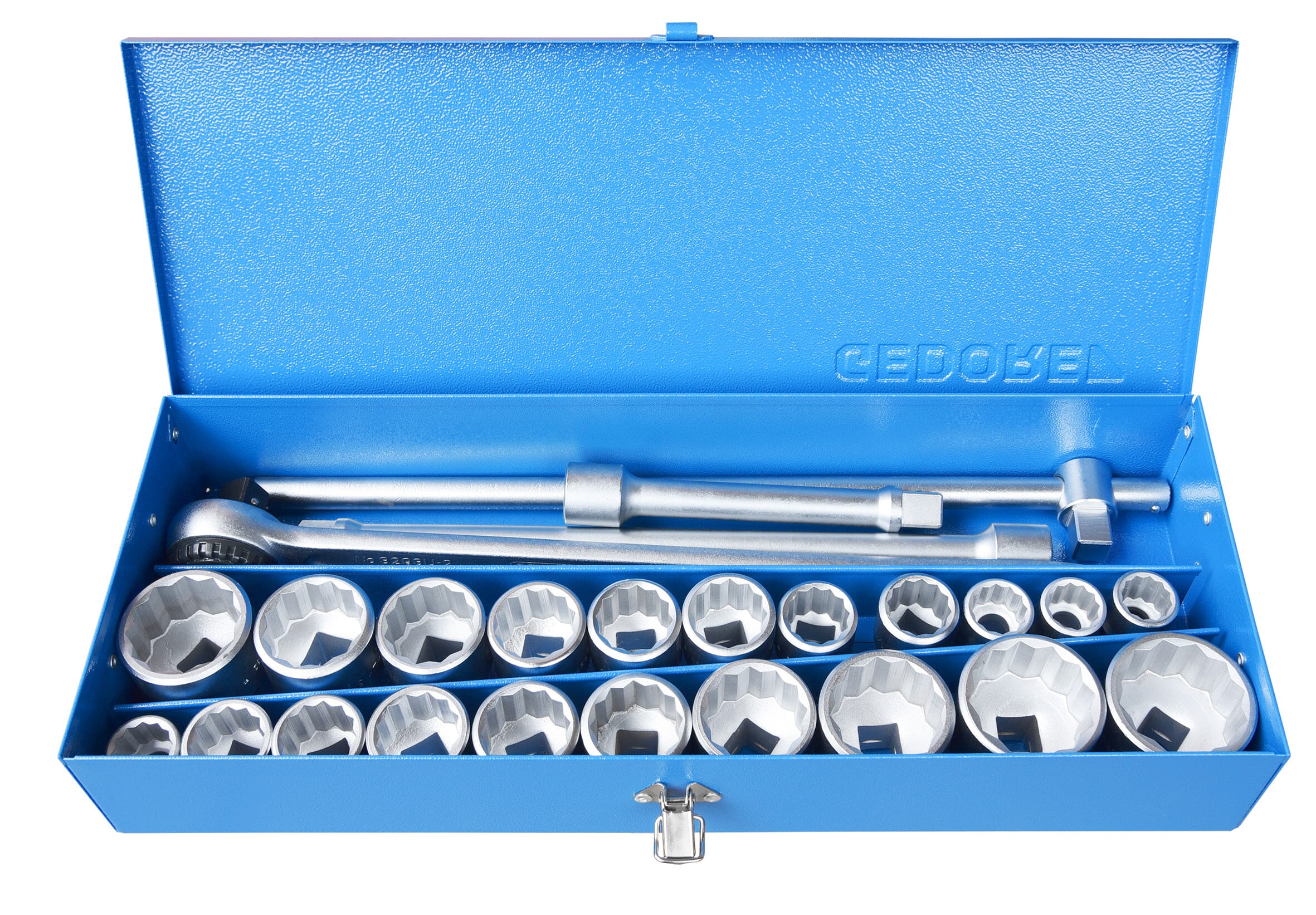 Gedore 3/4"Dr X 25Pc Combination Metric/Imperial Socket Set