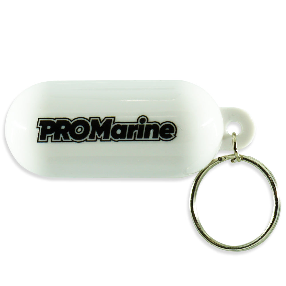 Promarine Floating Key Chain - White