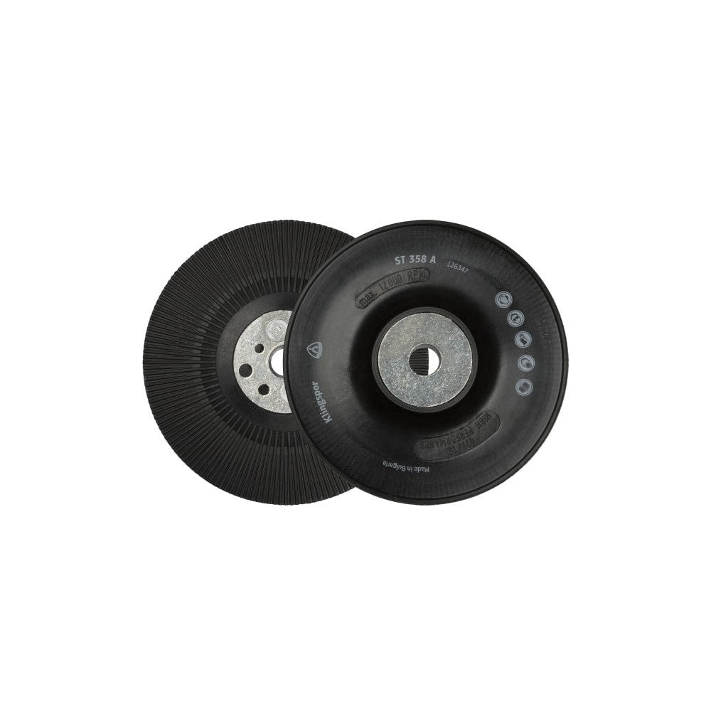 Klingspor Ribbed Fibre Disc Backing Pad - 180Mm, M14