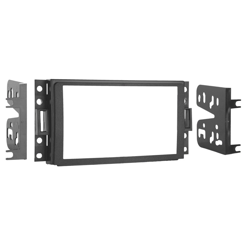 Fitting Kit Gm , Corvette , Hummer H3 2005 - 2013 Double Din (Black)