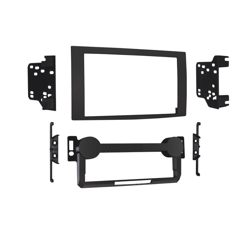 Fitting Kit Chrysler / Jeep / Dodge 2004 - 2010 Double Din (Conversion Kit) (Black)