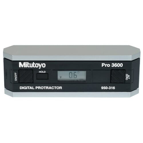 Mitutoyo Pro3600 Digimatic Protractor High Accuracy With Data Output