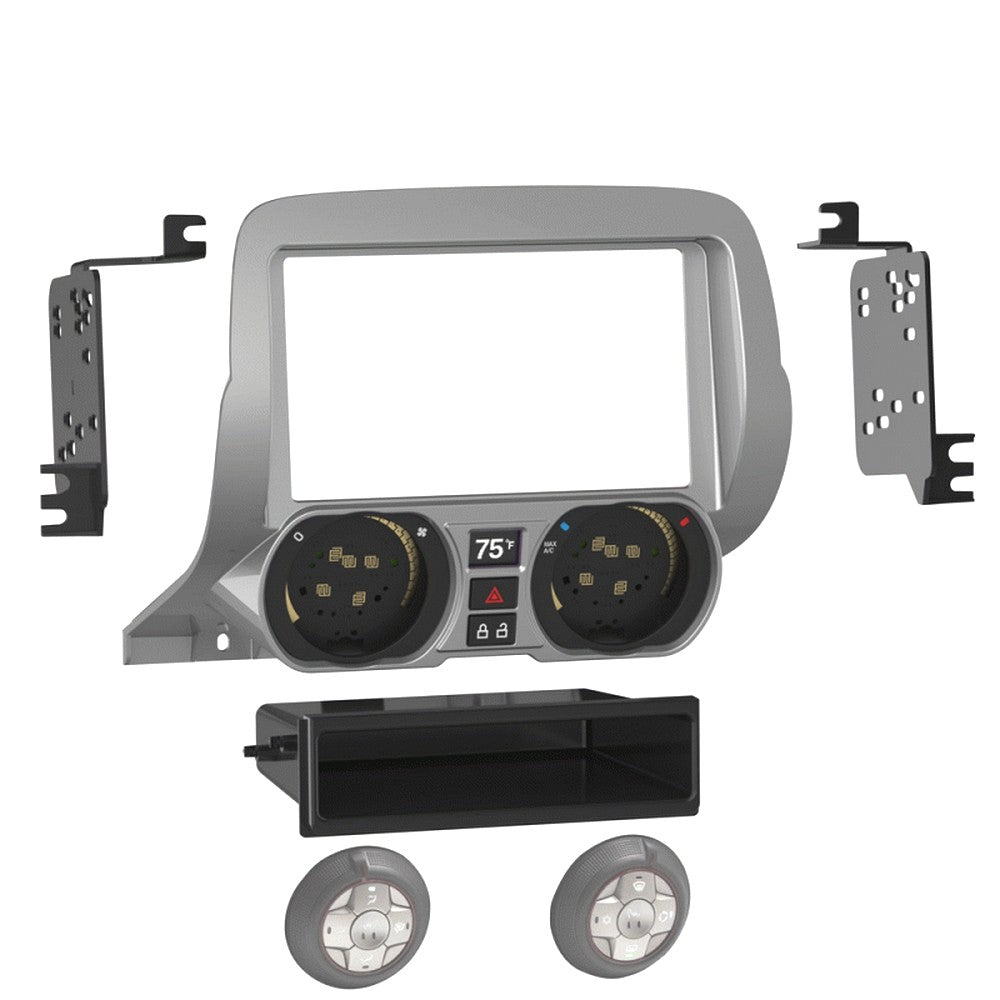 Fitting Kit Chevrolet Camaro 2010 - 2015 Din & Double Din (Silver)