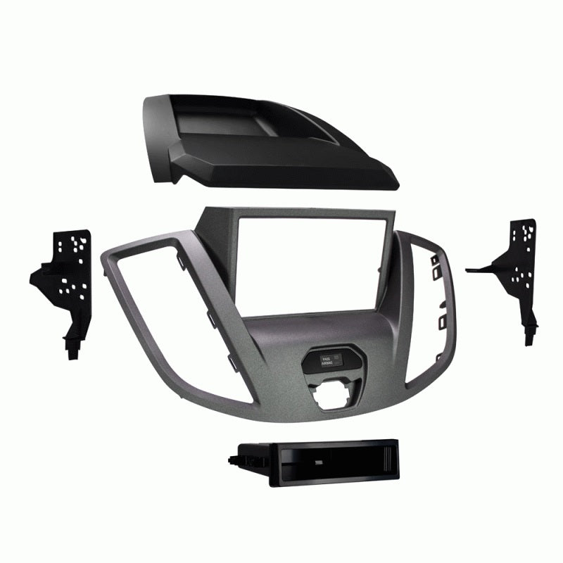 Fitting Kit Ford Transit (Without Nav) 2014 - 2018 Din & Double Din (Grey)