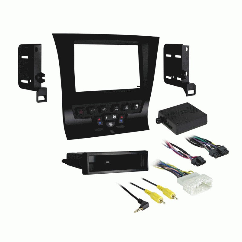 Fitting Kit Chrysler 300 2011 - 2014 Din & Double Din (High Gloss Black)