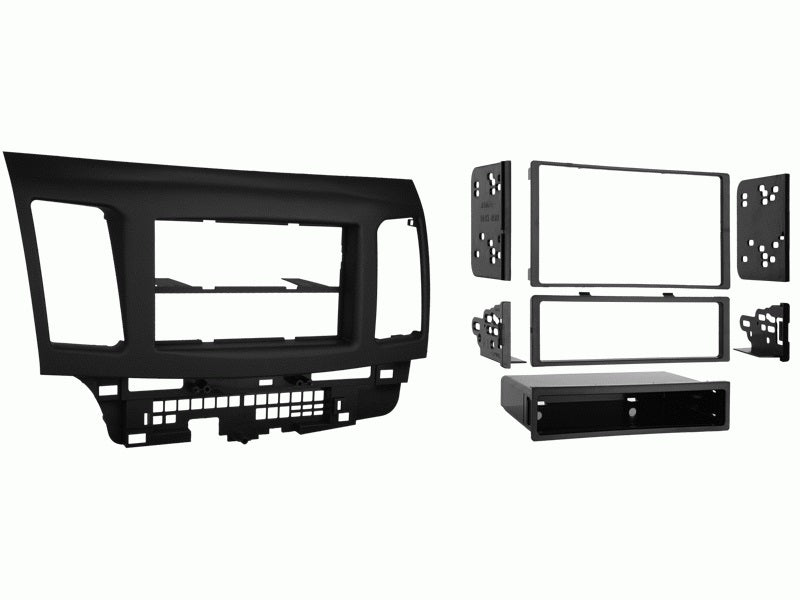 Fitting Kit Mitsubishi Lancer 2007 - 2017 Din & Double Din (Black)