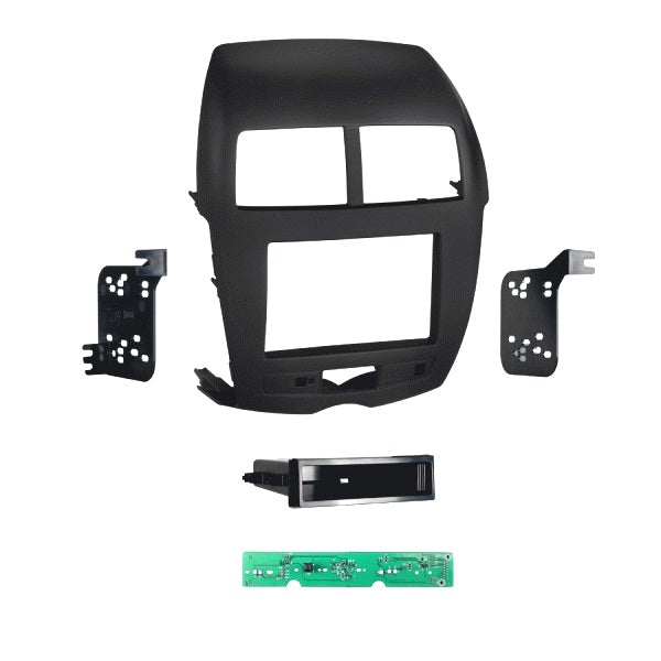 Fitting Kit Mitsubish Asx 2010 - 2014 Din & Double Din (Black)