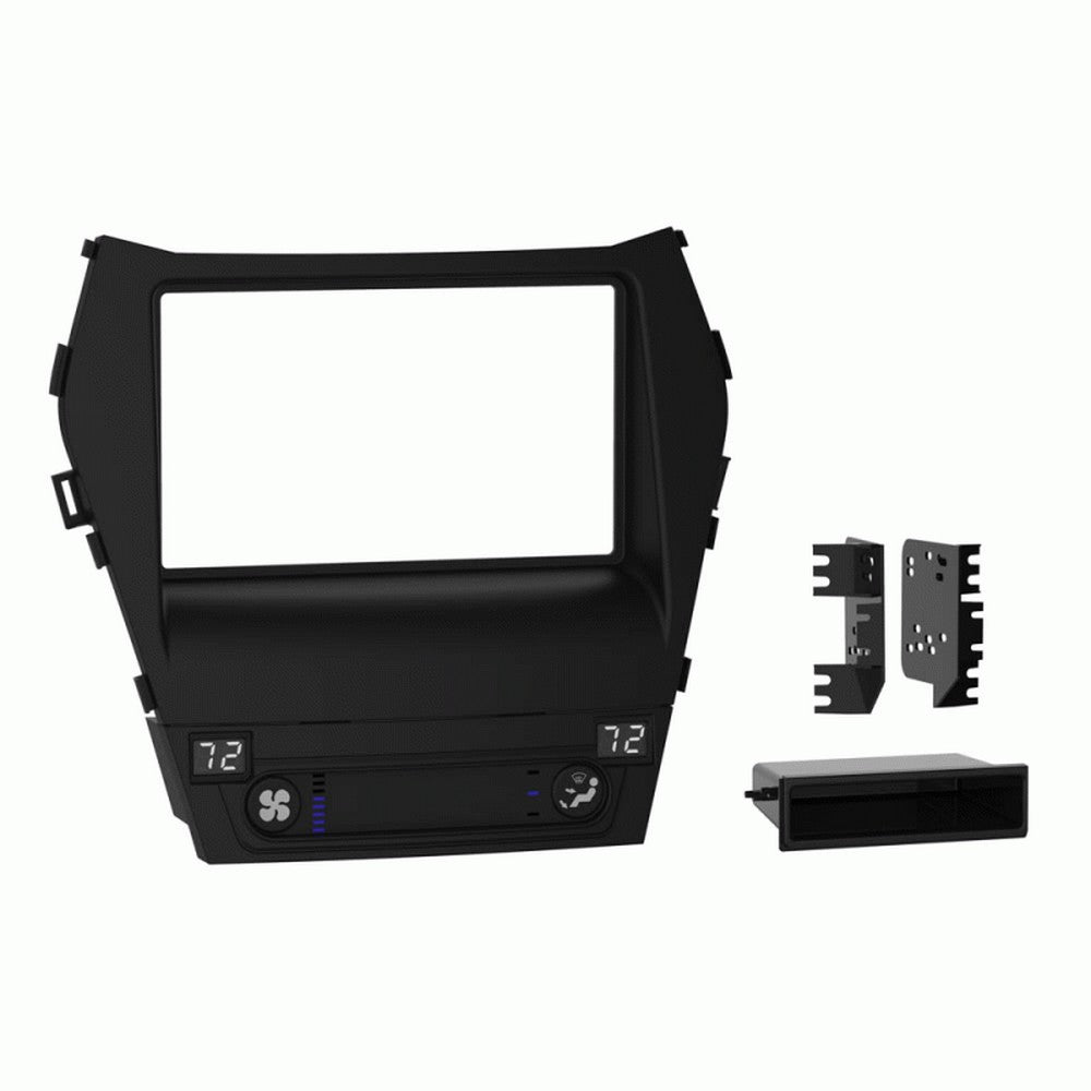 Fitting Kit Hyundai Santa Fe 2017 - 2018 Din & Double Din (Black)