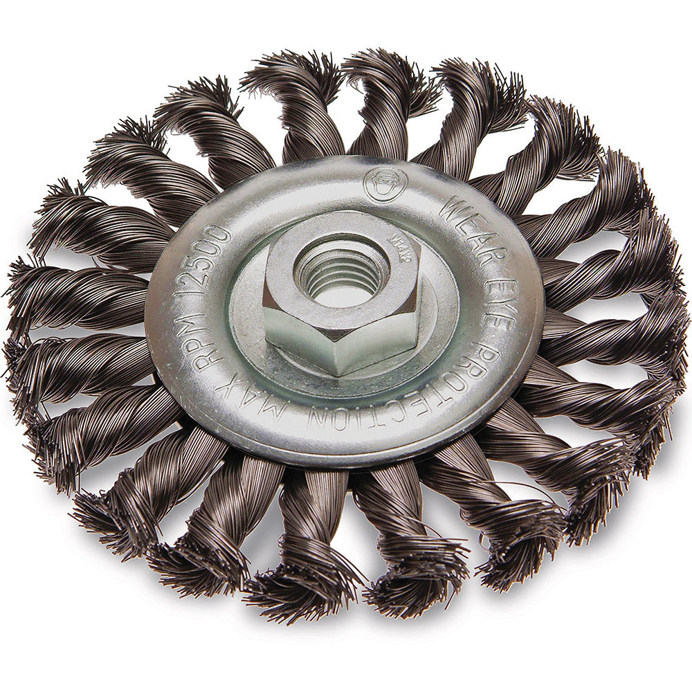 Itm Twist Knot Wheel Brush Steel 100Mm