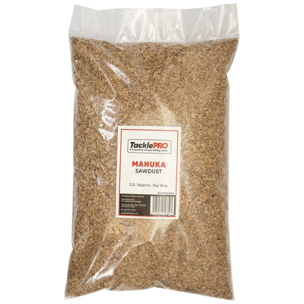 Tacklepro Manuka Sawdust - Medium 3.2L (Approx 1.0Kg)