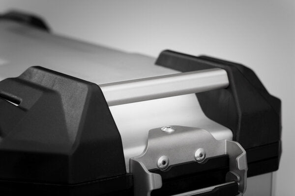 Trax Adv L. Side Case Left Sw Motech Aluminum 45L Silver