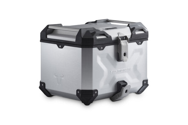 Trax Adv Top Case Sw Motech Aluminum 38L Silver