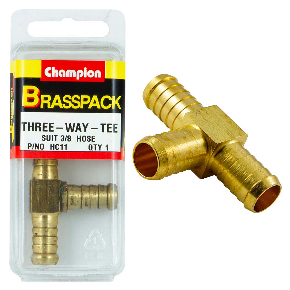 Champion Brass 3/8In  T  Joiner