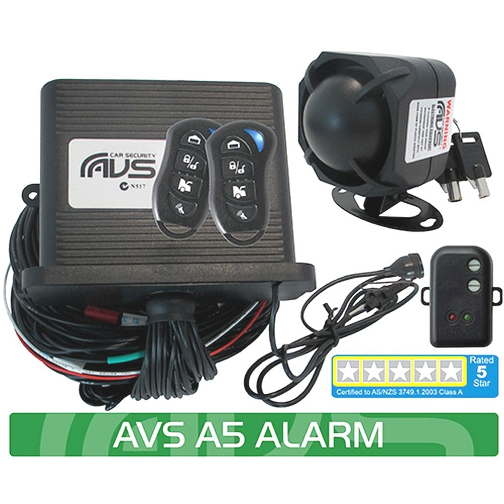 A5 As/Nzs Standards Certified Alarm/Immobiliser
