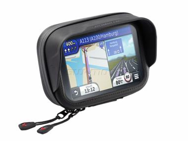 Support navigation pour guidon Sw-Motech noir Modèles BMW