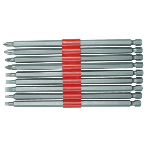 Worldwide Screwdriver Bit Set 9Pc