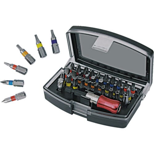 Ampro Extractor Set Ampro Bit Set Quick Release 32Pc